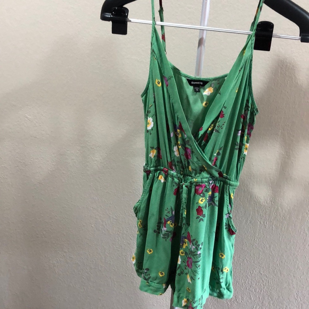 Flowery Romper from Express